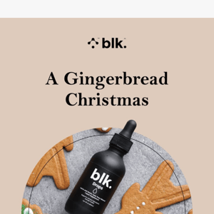 Gingerbread cookies but make it blk. 🍪