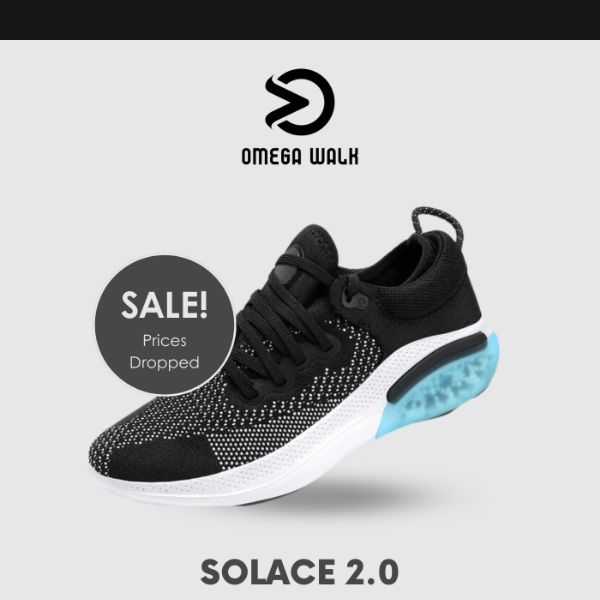 Solace 2.0 - Sleek, Stylish & High performance shoes