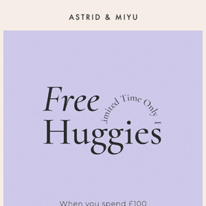 Re: Your Free Huggies