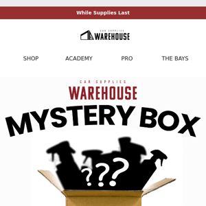 Mystery Box On SALE Now.