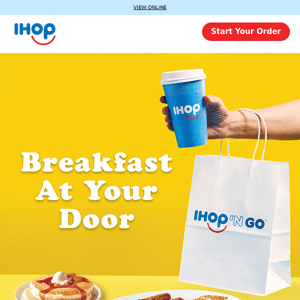 Have breakfast ANYWHERE with IHOP ‘N Go®