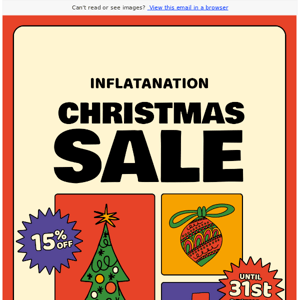 CHRISTMAS WITH INFLATANATION