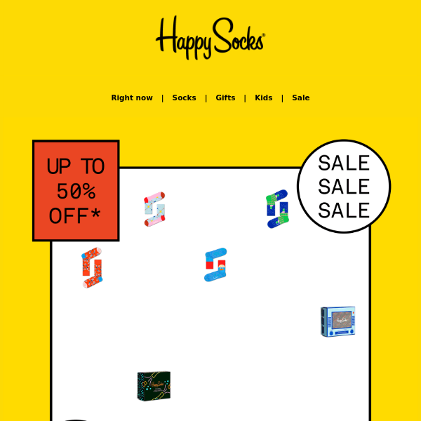Happy Socks - Latest Emails, Sales & Deals