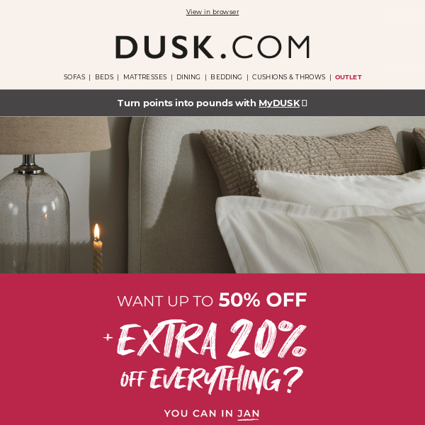 Time for something new, DUSK.com? 🤩