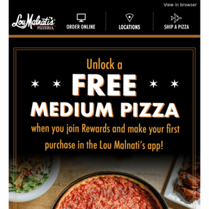 Two words: FREE pizza.