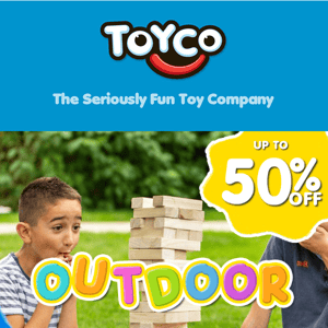 EXTENDED - Up To 50% Off Outdoor Adventures 🪁