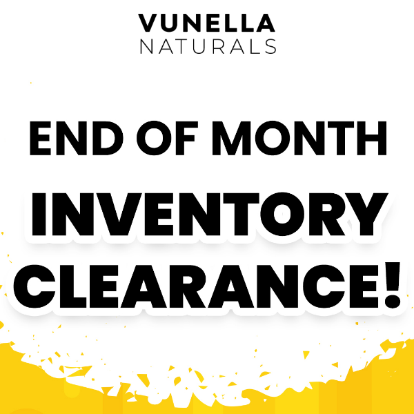 HALF OFF end of month clearance!
