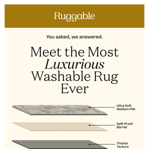 The Most Luxurious Washable Rug Ever