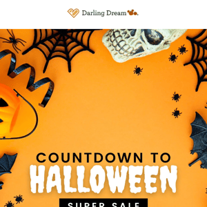 Countdown to Halloween Savings!