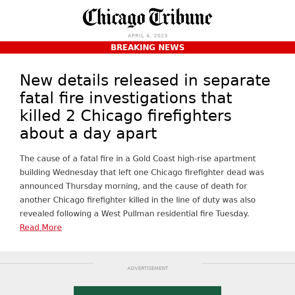 New details released in separate fatal fire investigations that killed 2 Chicago firefighters about a day apart