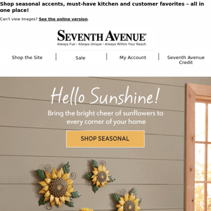 Stop and Smell the Sunflowers + Best Sellers Too!