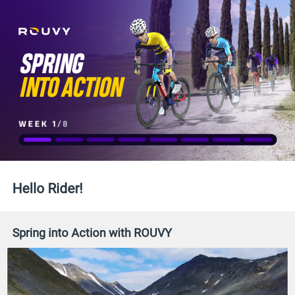 Spring into Action with ROUVY!