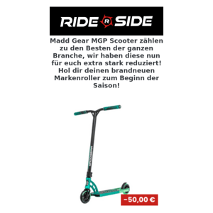 RideSide Scooters] Welcome! - RideSide Scooters