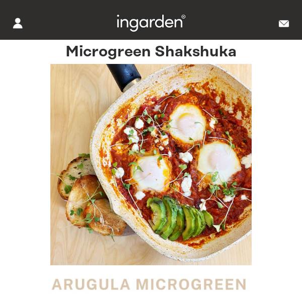 Recipe of the Week: Microgreen Shakshuka 🍅