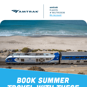 Amtrak, ready for one more summer trip?