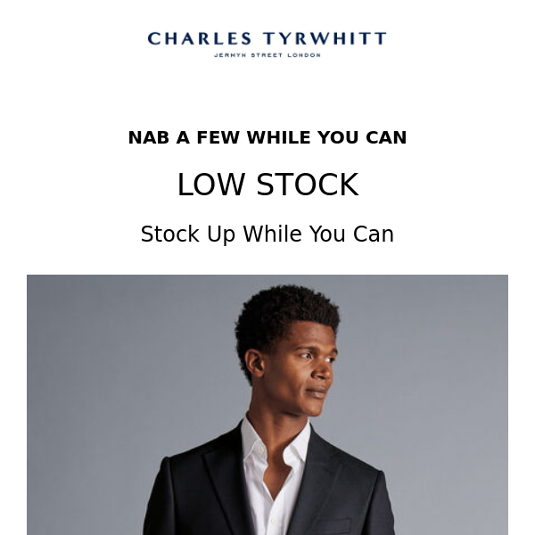 Grab Your Favorites from Charles Tyrwhitt Before They're Gone!