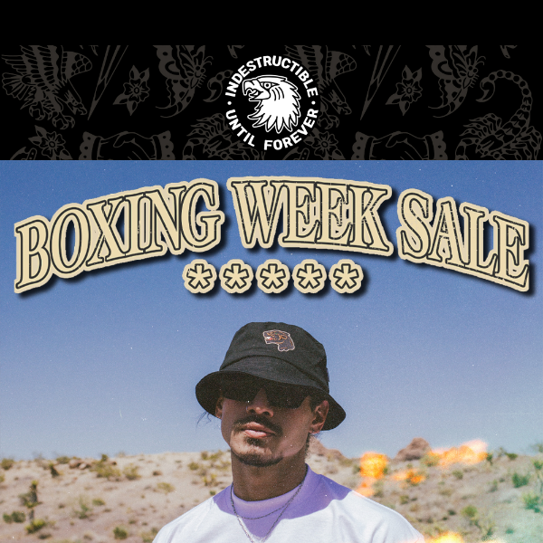 Don't Miss Out On Our Boxing Week Sale