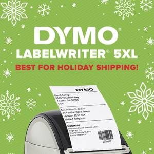 15% off all DYMO LabelWriter label portfolio