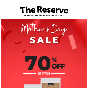 Treat your Supermom❤70%OFF Everything!