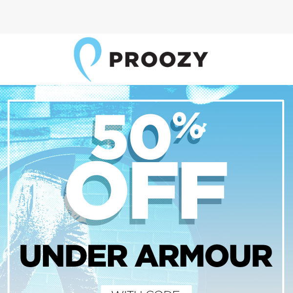 Hurry! 50% off Under Armour - Limited Time Offer