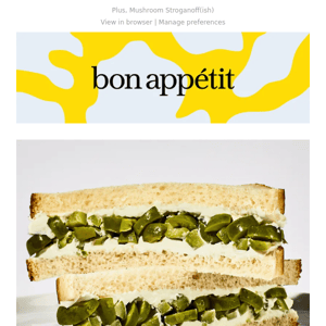 This Cream Cheese and Olive Sandwich Doesn’t Have to Explain Itself to You