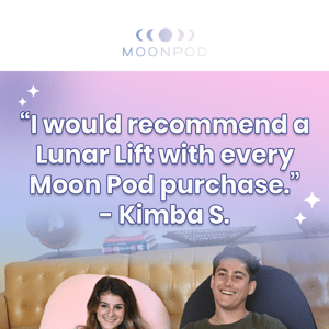 Take relaxation to another level with Lunar Lift