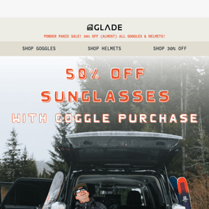 50% Off Sunglasses with the Aprés Ski Bundle