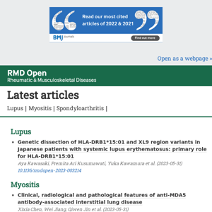 Our latest articles are online and ready to read!