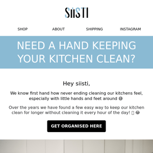 Need a hand cleaning your kitchen?