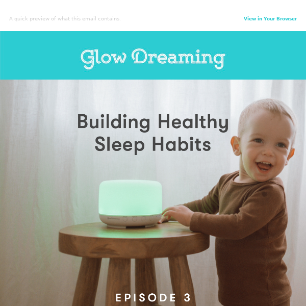 Create Healthy Sleep Habits #3