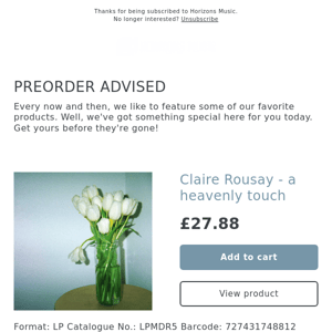 SOON! Claire Rousay A Heavenly Touch