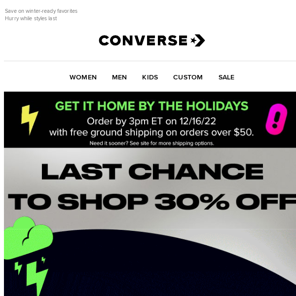 Off Converse → (15 ACTIVE) Dec 2022