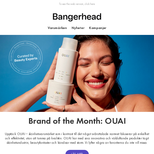 Brand of the Month: OUAI