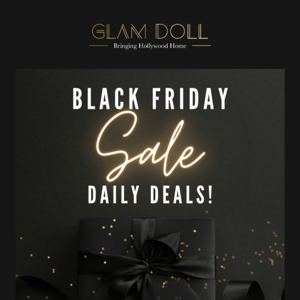 🖤Black Friday Daily Deal - 25% off Glam Box Range!