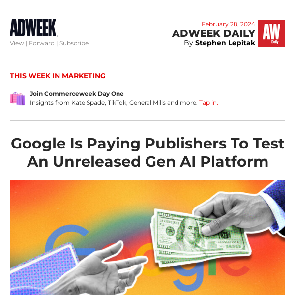 Google Is Paying Publishers to Test AI Platform
