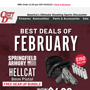 Our Best Deals of February Are Back