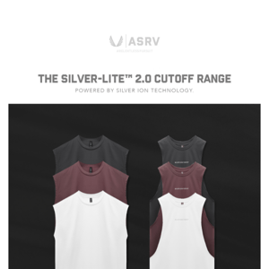 Latest Drop // Silver-Lite® 2.0 Muscle Tank + Cutoff Tank