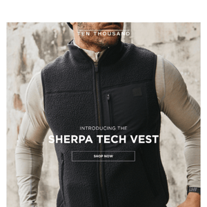 Introducing: The Sherpa Tech Vest