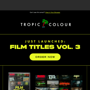 All New: Film Titles Vol. 3 🎬