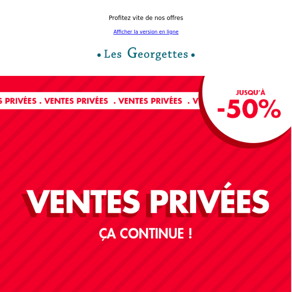 [Ventes Privées] Nos plus belles offres 