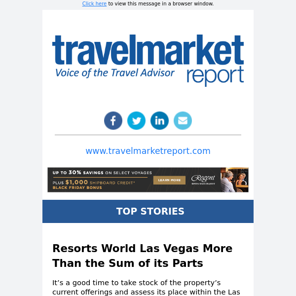 Vegas Roundup: Inside Resorts World, Mirage Volcano Sticks Around, Three Small Shows