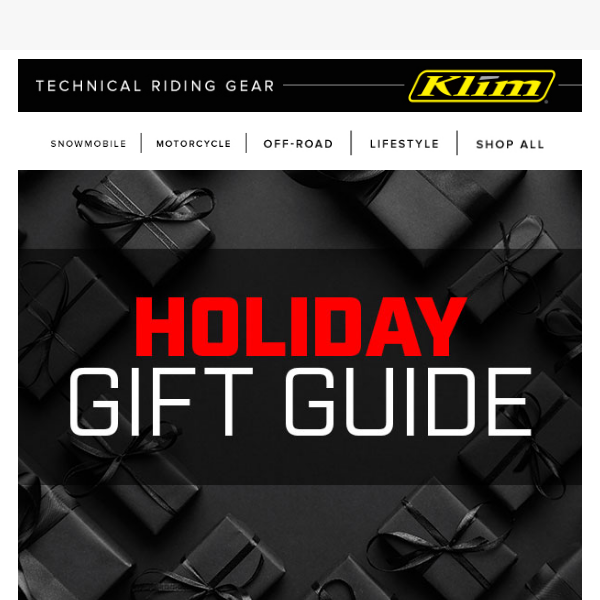 Snow Holiday Gift Guide!