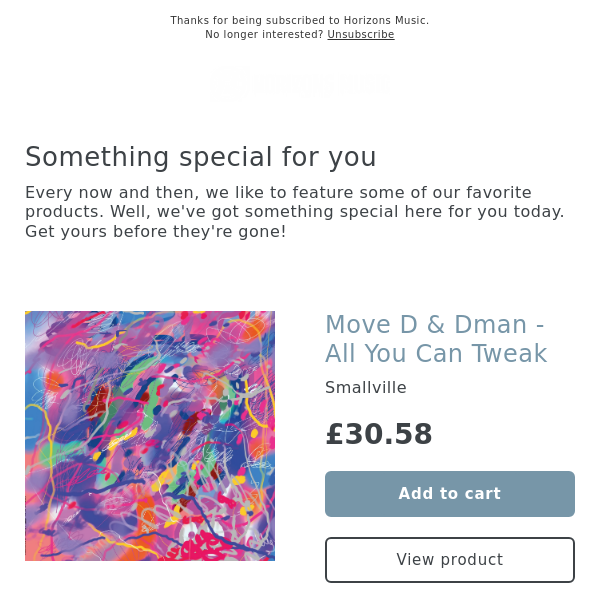 NEW! Move D & Dman - All You Can Tweak
