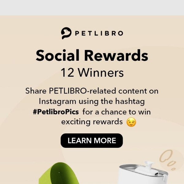 🤩Share PETLIBRO-related Content and Win!