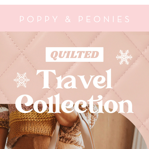 ✨NEW✨ Quilted Travel Collection