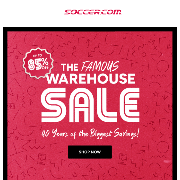 ⏱️⚽⏱️ [Ending Soon] Save Up To 85% Off