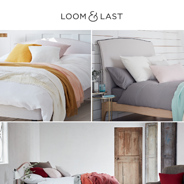 30% off all bed linen - sleep well for less!