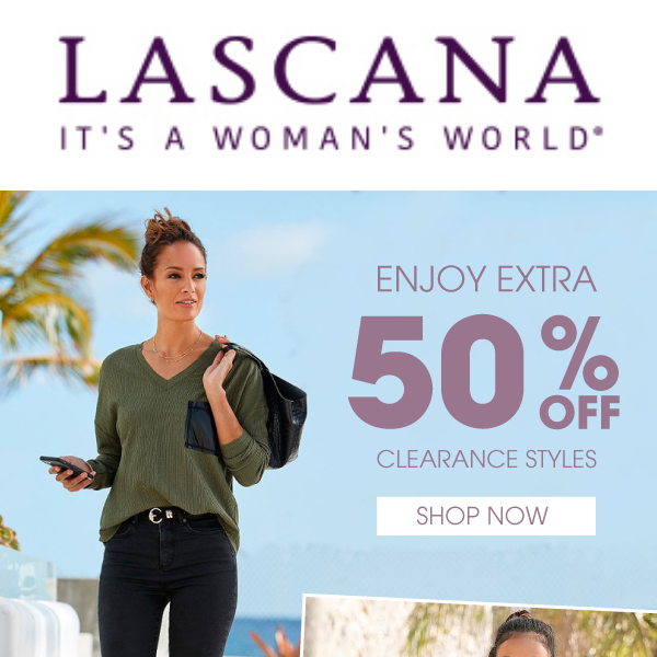 ✨Extra 50% Off Clearance✨ - Lascana