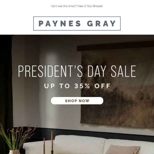 ...It’s here! 🤩 PRESIDENTS DAY SALE!