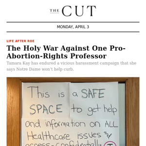 The Holy War Against One Pro-Abortion-Rights Professor